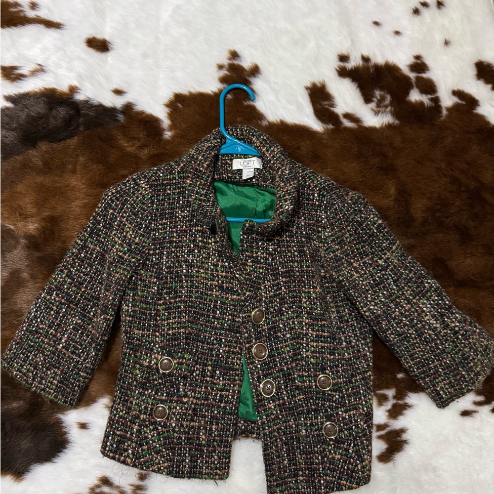 Loft Womens Tweed Jacket